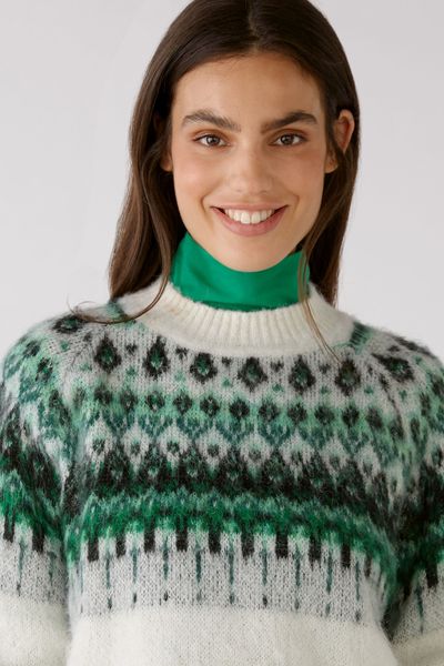 Пуловер жіночий О-горловина OUI 79908-1230110 - 38 79908-1230110 фото