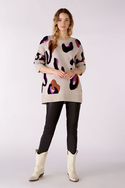 Пуловер женский с длинным рукавом OUI 76574-1220106 - 44 76574-1220106 фото