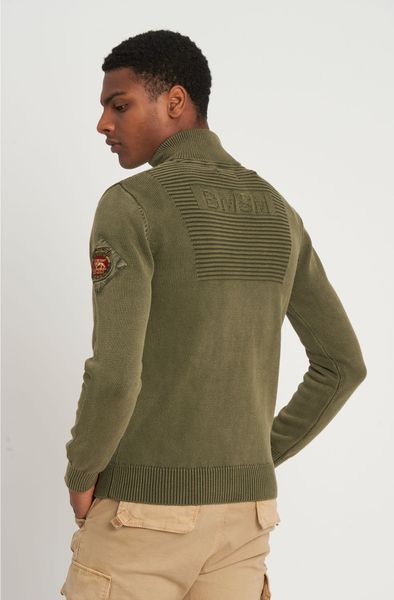Пуловер мужской на пол-замка Marina Militare AYK0026-22300025 - M AYK0026 фото